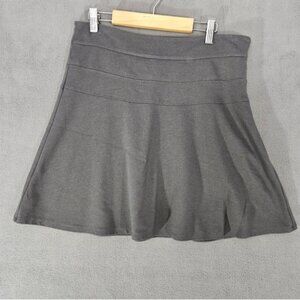 Athleta Ponte Twill A line skirt Size 6 Gray Women's Athletic Sport
